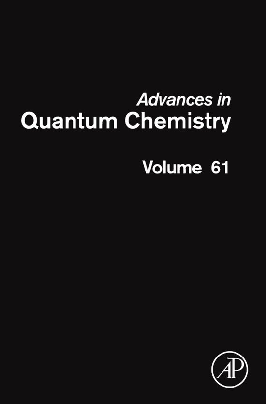 Advances in Quantum Chemistry - cover