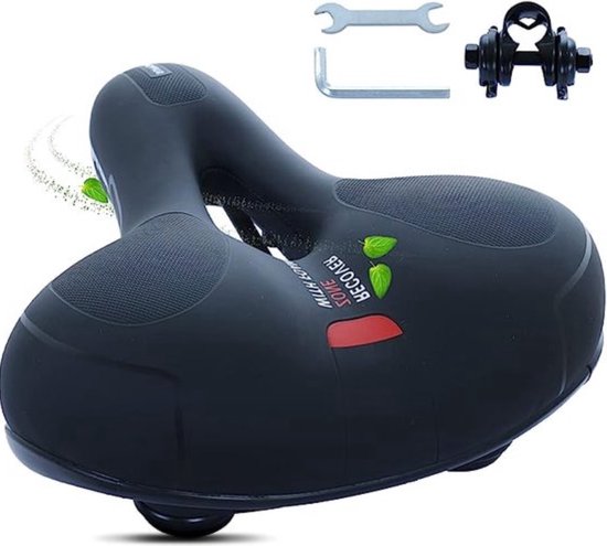 Waterdicht Ademend Fietsstoeltje Universeel - Comfortabel Schokabsorberend Zadel