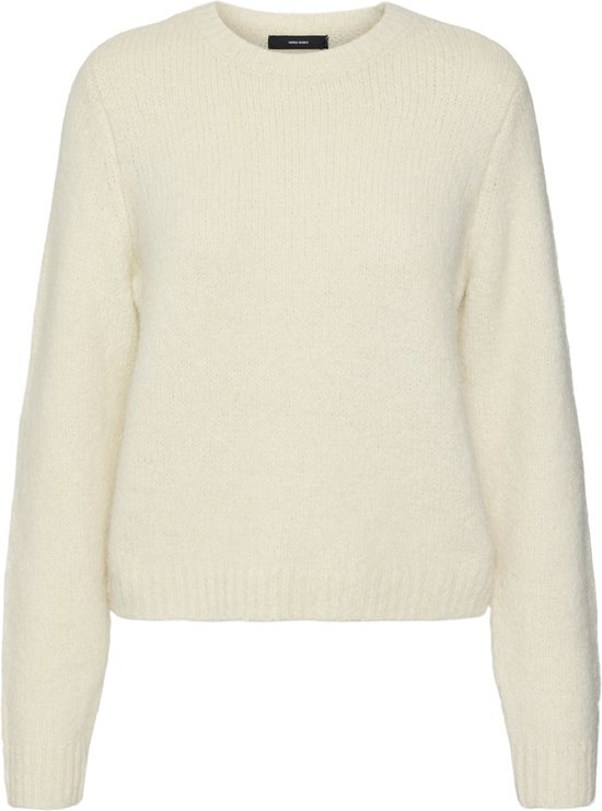 Vero Moda Trui Vmnovah Ls O-neck Pullover Ga Noos 10320495 Birch Dames Maat - M
