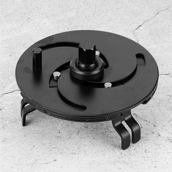 Qiilu Tank Lid Wrench, Fuel Tank Lid Key Spanner Adjustable Fuel