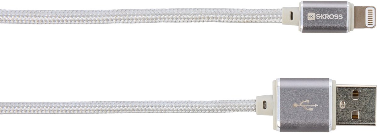 SKROSS - Charge'n Sync Lightning Connector Steel Line