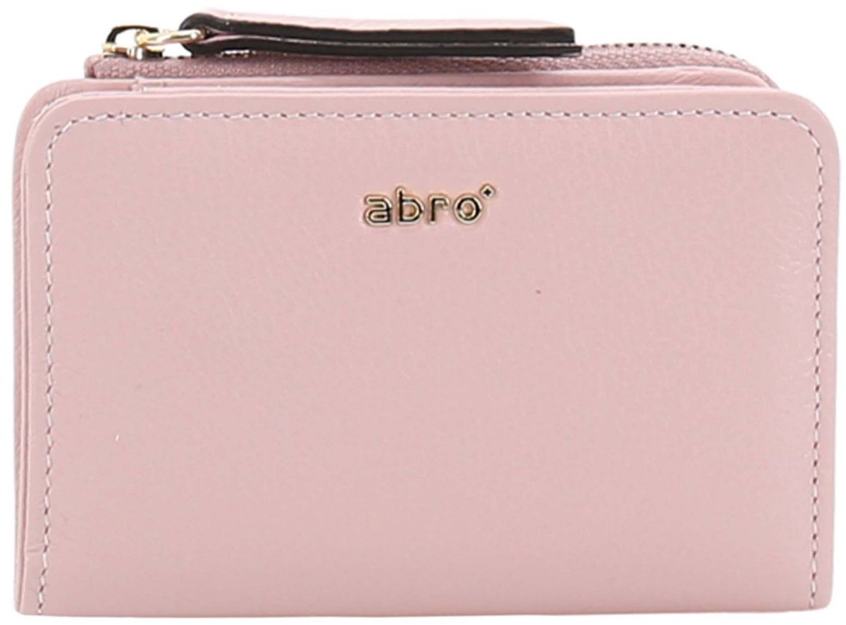 abro Portemonnee Leather Dalia Wallet Rosa Roze