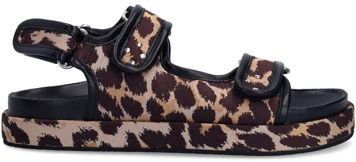 Sacha - Dames - Leopard sandalen - Maat 40