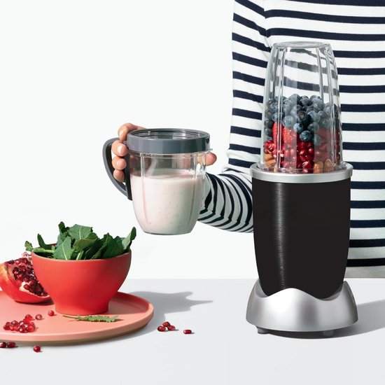 Blender Glazen Kan - Krachtige Blender - Met Glazen Kan - Smoothie Blender - 700 ml / 600 W - Smoothie Maker - RVS - Blender To Go - Variabele Snelheid - Met Glazen Reservoir - Warme en Koude Bereidingen — afbeelding 2