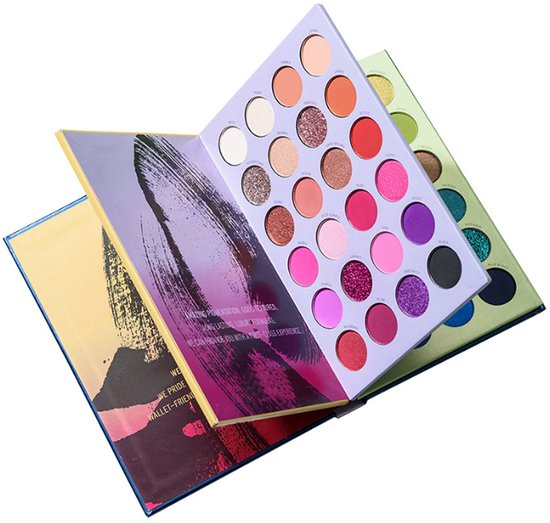 NAXSIR Make-up Palet met 72 Kleuren - Professionele Oogschaduwpoeder,Waterdicht,Parelmoer Matte - Ideaal voor Schitterende Look's