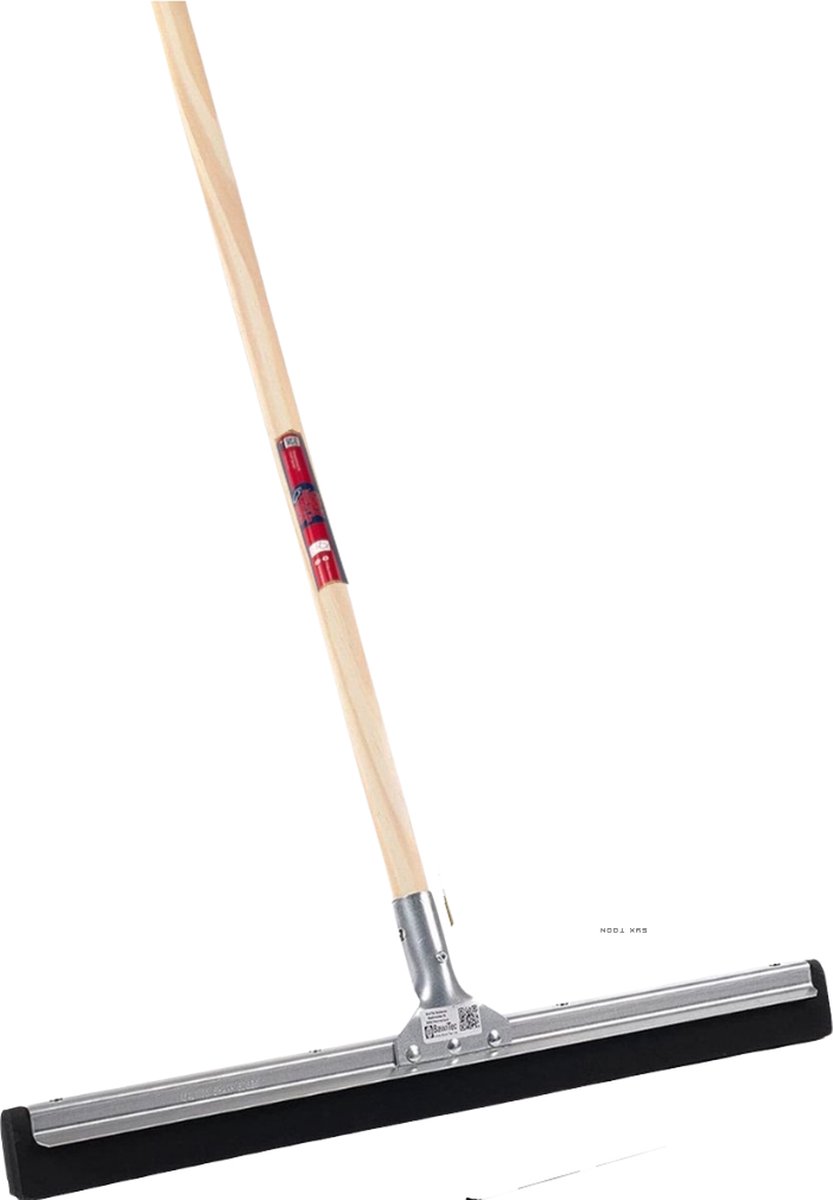 Goedkoopste Synx Tools 45cm Vloertrekker met steel 150cm - Vloerwisser - Trekker douche - Trekkers - Zwart - Vloermop/Vloerreiniger - Watertrekker Met Houten Steel 150cm