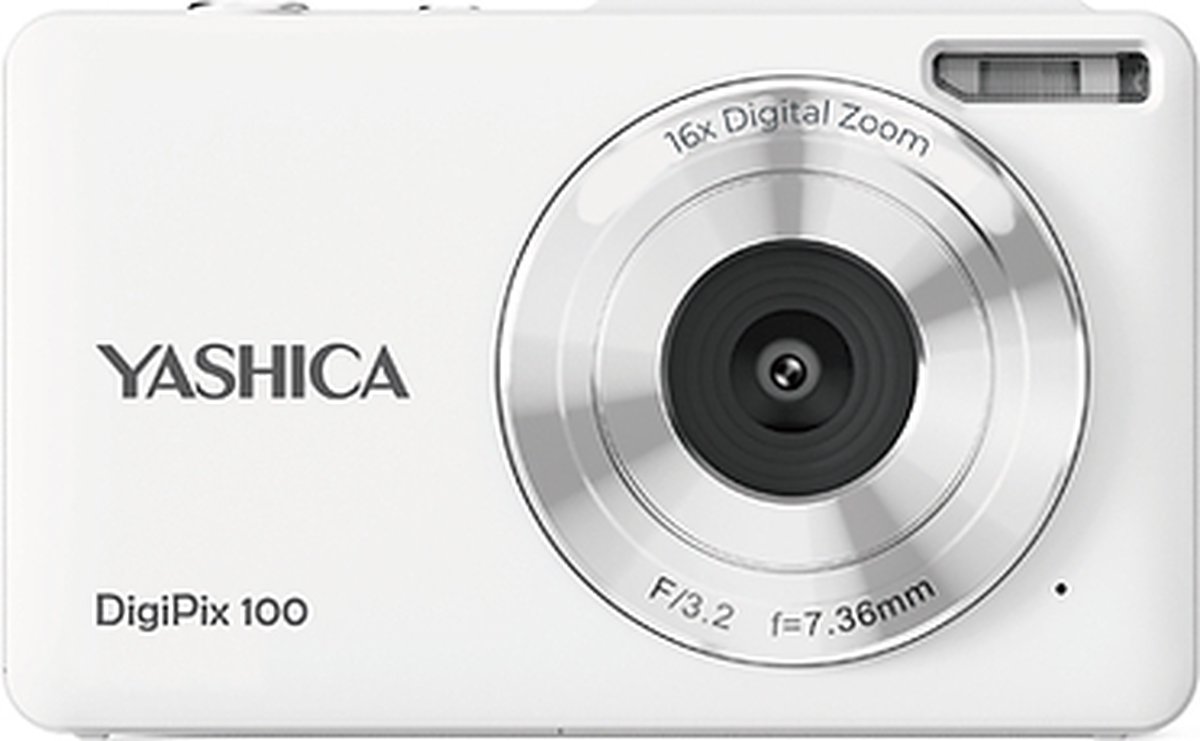 Yashica DigiPix 100 Wit | Compactcamera's | 4582712710119