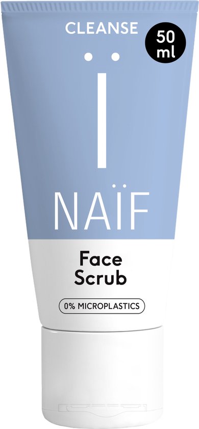 Naïf Circulaire Gezichtsscrub - 50ml - Gezichtsverzorging