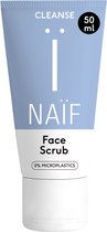 Naïf - Circulaire Gezichtsscrub - Gezichtsverzorging - met Natuurlijke Ingrediënten - 50ml