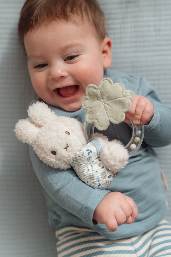 Nijntje x Little Dutch Ringrammelaar - Lucky Leaves van Little Dutch — afbeelding 4