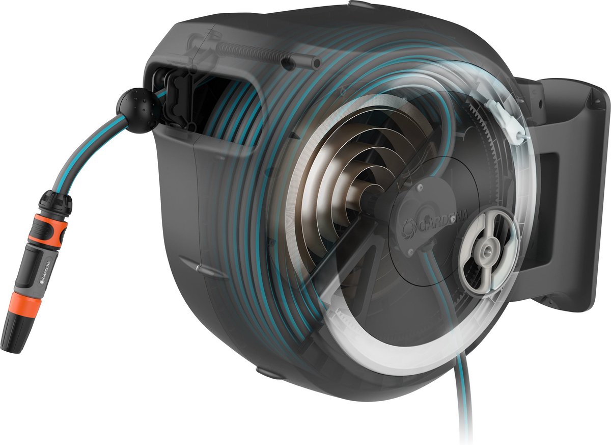 Gardena Wandslangenbox Rollup L - 30 meter - Ø 13 mm