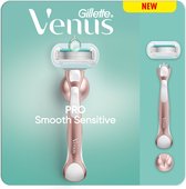 Bol.com Gillette Venus Pro Smooth Sensitive Scheersysteem - Voor de Gevoelige Huid - 1 Handvat + 1 Scheermesje aanbieding