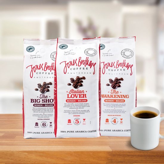 Koffiebonen vergelijken en goedkoop koffiebonen kopen