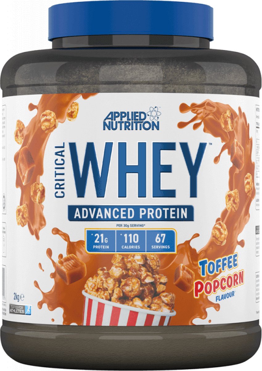 Goedkoopste Critical Whey 2000gr Toffee Popcorn