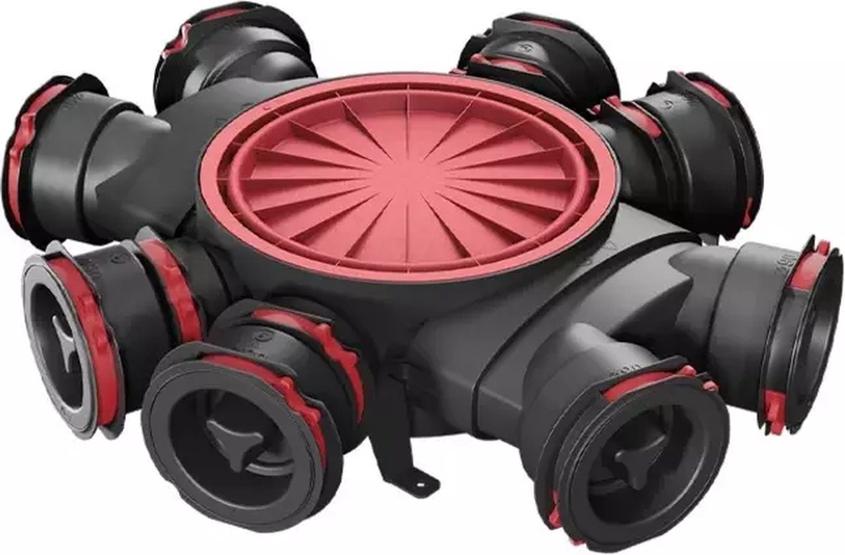 Heatpex Aria luchtverdeelbox (8 x 90 mm)