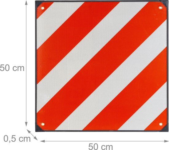 markeringsbord - Italië & Spanje - 50 x 50 cm - aluminium van Merkloos — afbeelding 5