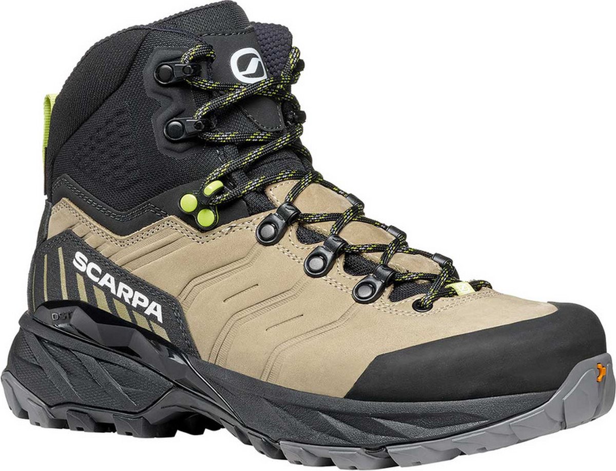 Scarpa Rush Trek Pro GTX Wmn 39.5 Stone/sunny Lime