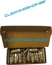 10 stuks pneumatische hoek, snelkoppeling, luchtaansluitingen, adapter