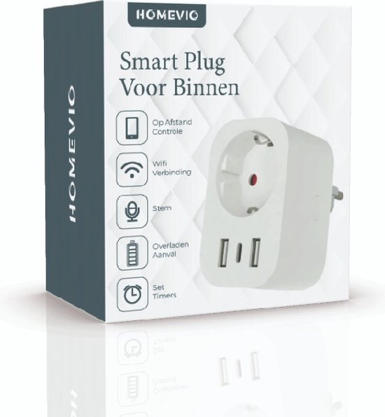 Prise Connectée Wifi 16A 3680W Mesure De Consommation Électrique, Prise