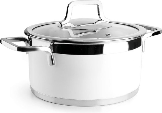 Sautoir avec couvercle inox Lacor Chef Luxe - Taille: 28 CM - Matériel