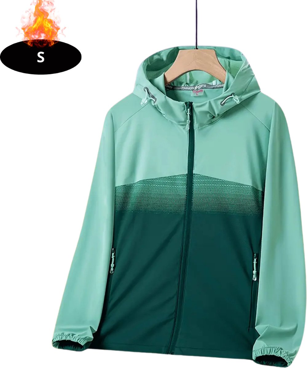Livano Windjas Dames Parka Lente & Herfst Jas Volwassen Windjack Windbreaker Outdoor Lichtgroen