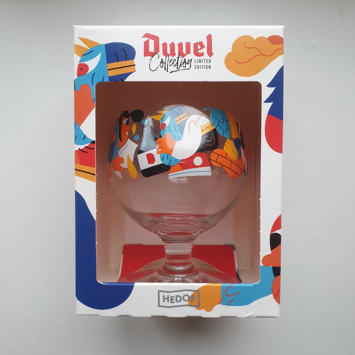 Duvel Glas Limited Edition Collection Hedof Blauwe Druppel