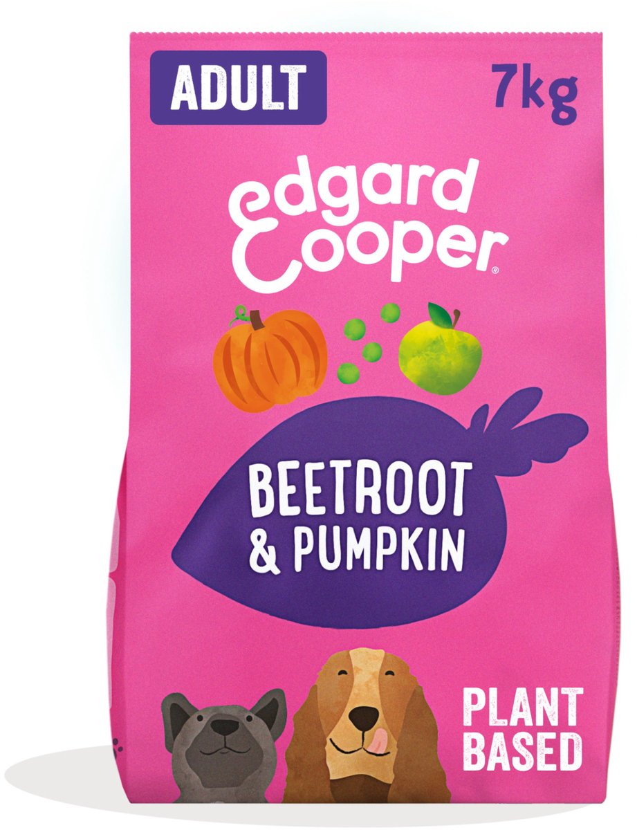 Edgard & Cooper Adult - Hondenvoer - Rode Biet - Pompoen - 7 kg