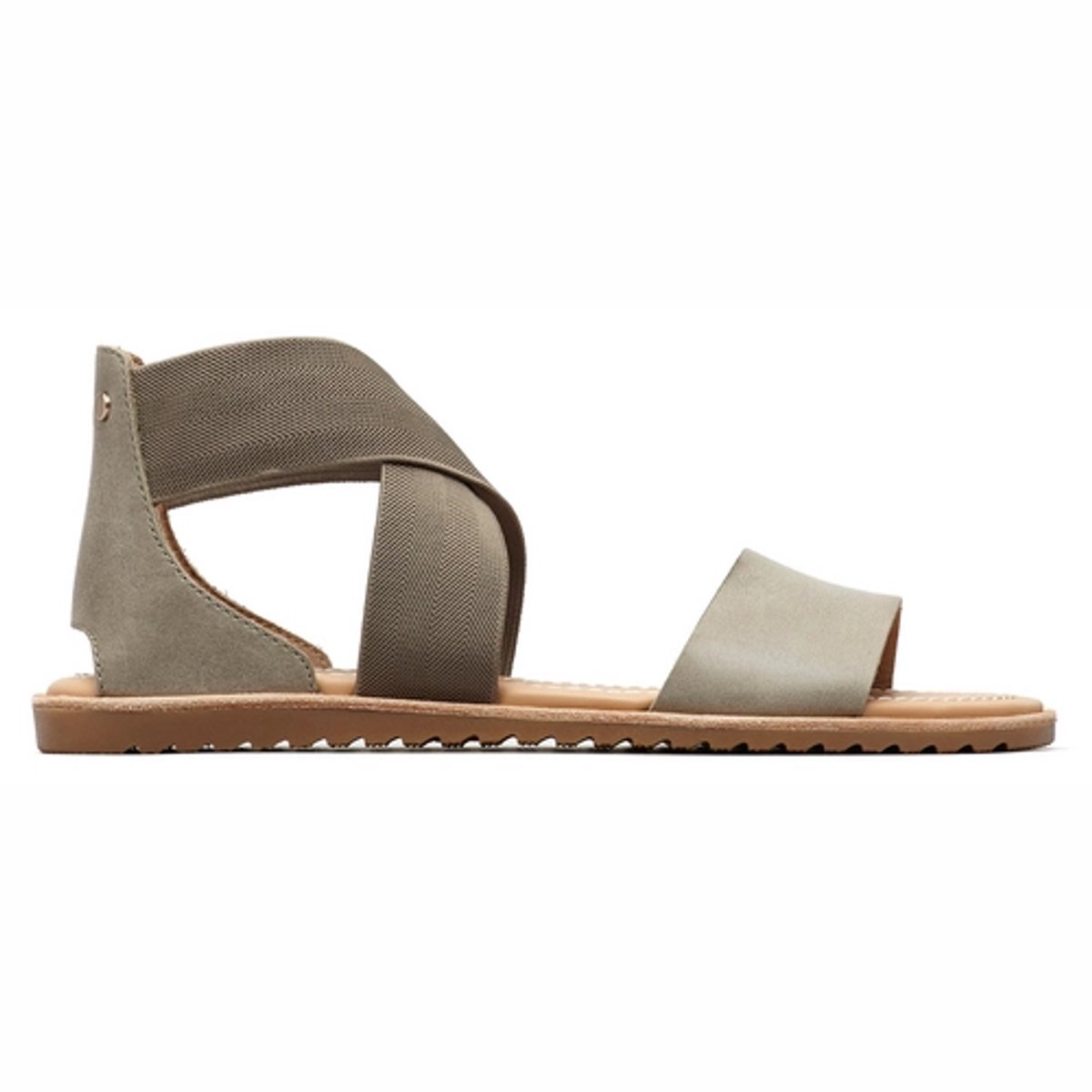 Sorel Women Ella Sandal Nubuck Sage-Schoenmaat 37