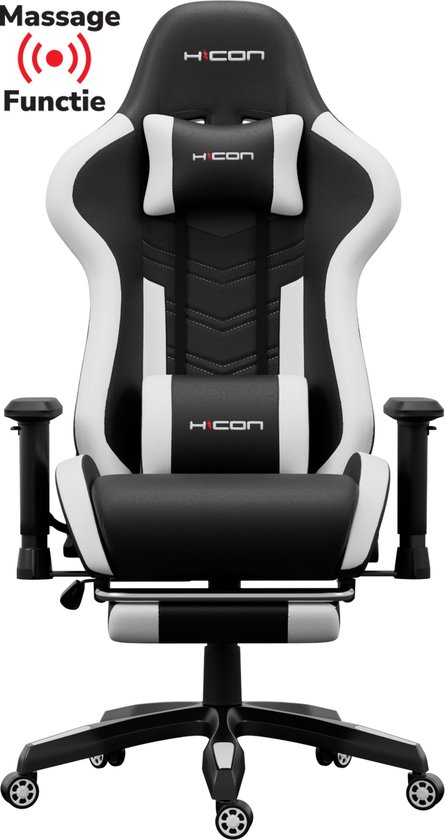 Gamestoel Cyclone - bureaustoel - racing gaming stoel - rood zwart Gamestoel Cyclone - bureaustoel - racing gaming stoel - rood zwart