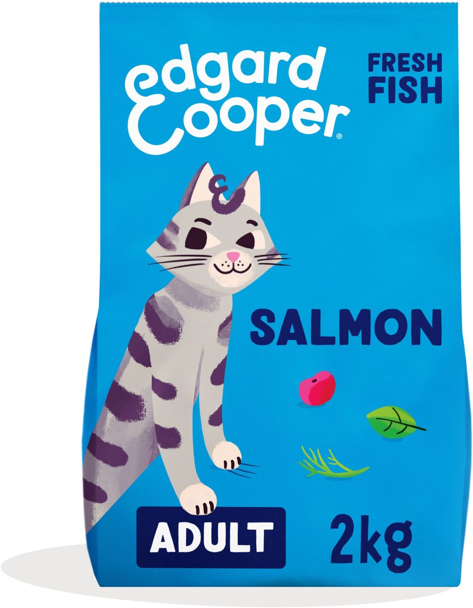 Edgard & Cooper Adult -Kattenvoer- Zalm 2 kg