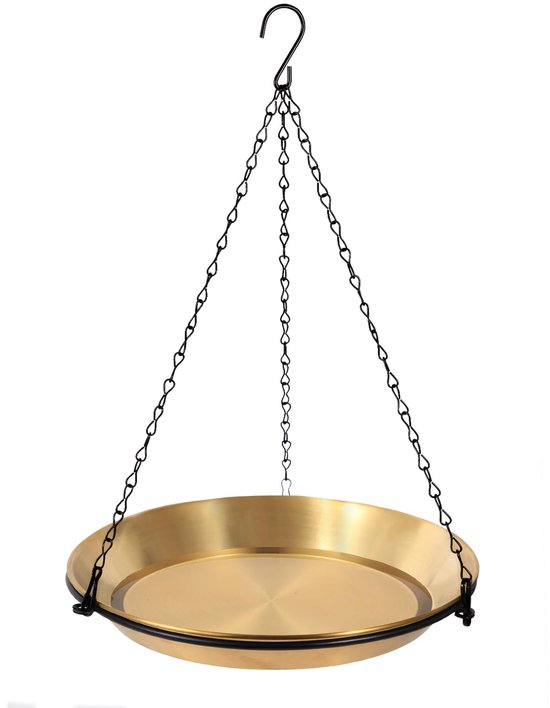 Formano Vogeltränke, 107x23cm, aus Metall, 1 Stück, Antik-Optik