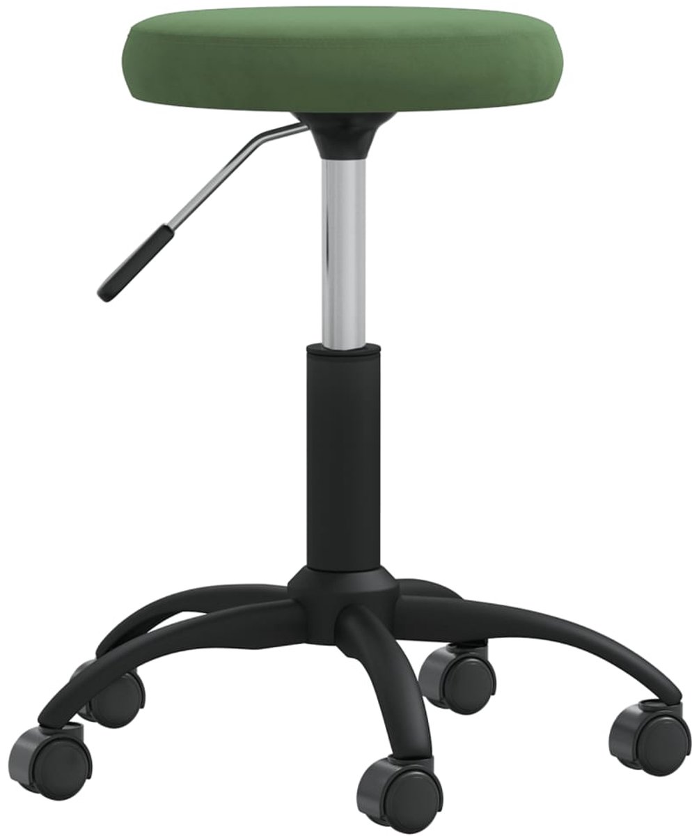 Goedkoopste vidaXL - Massagekruk - fluweel - donkergroen