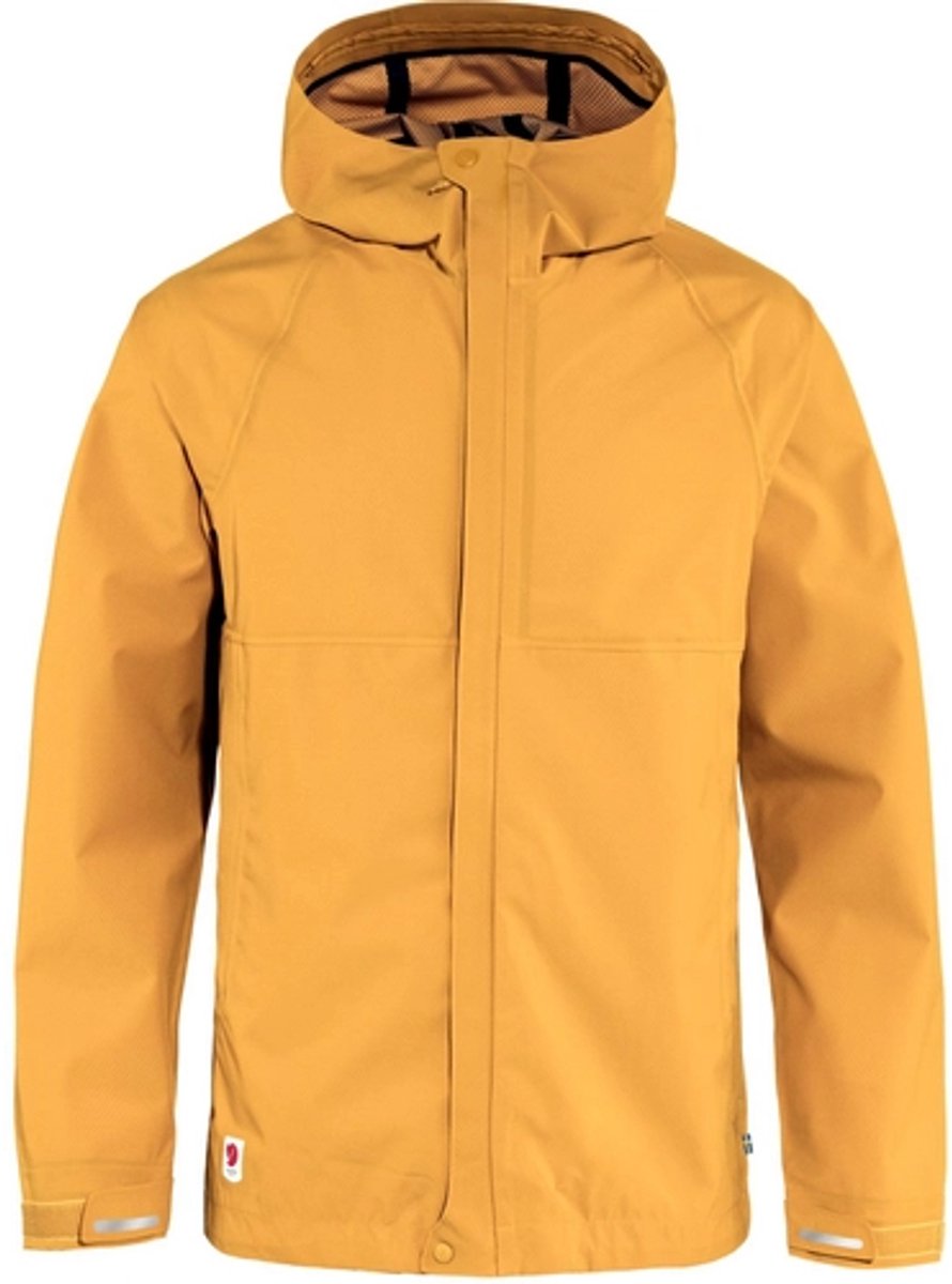 Jas Fjallraven Men HC Hydratic Trail Jacket Mustard Zwart