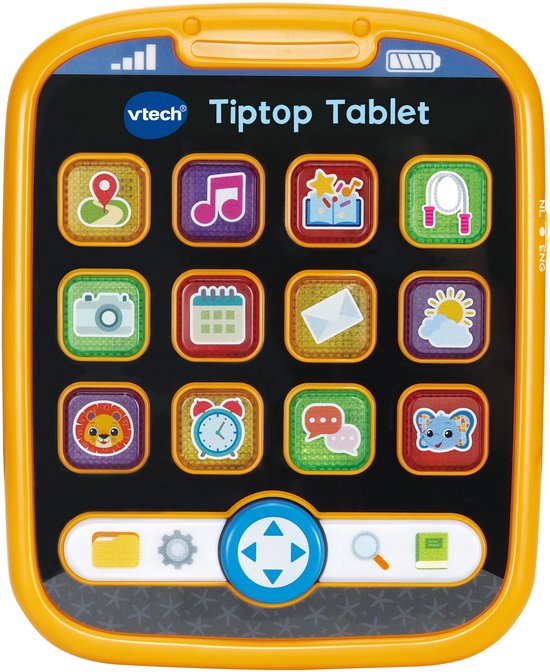 VTech TipTop Tablet NL - ENG - Educatief Speelgoed - Tweetalige Tablet - Vanaf 9 Maanden van Vtech — afbeelding 4