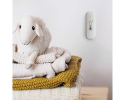 Slimme wifi Klimaatsensor - Temperatuur- en Luchtvochtigheidsmeting - Werkt met Smart Life-app