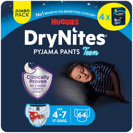 Huggies DryNites luierbroekjes