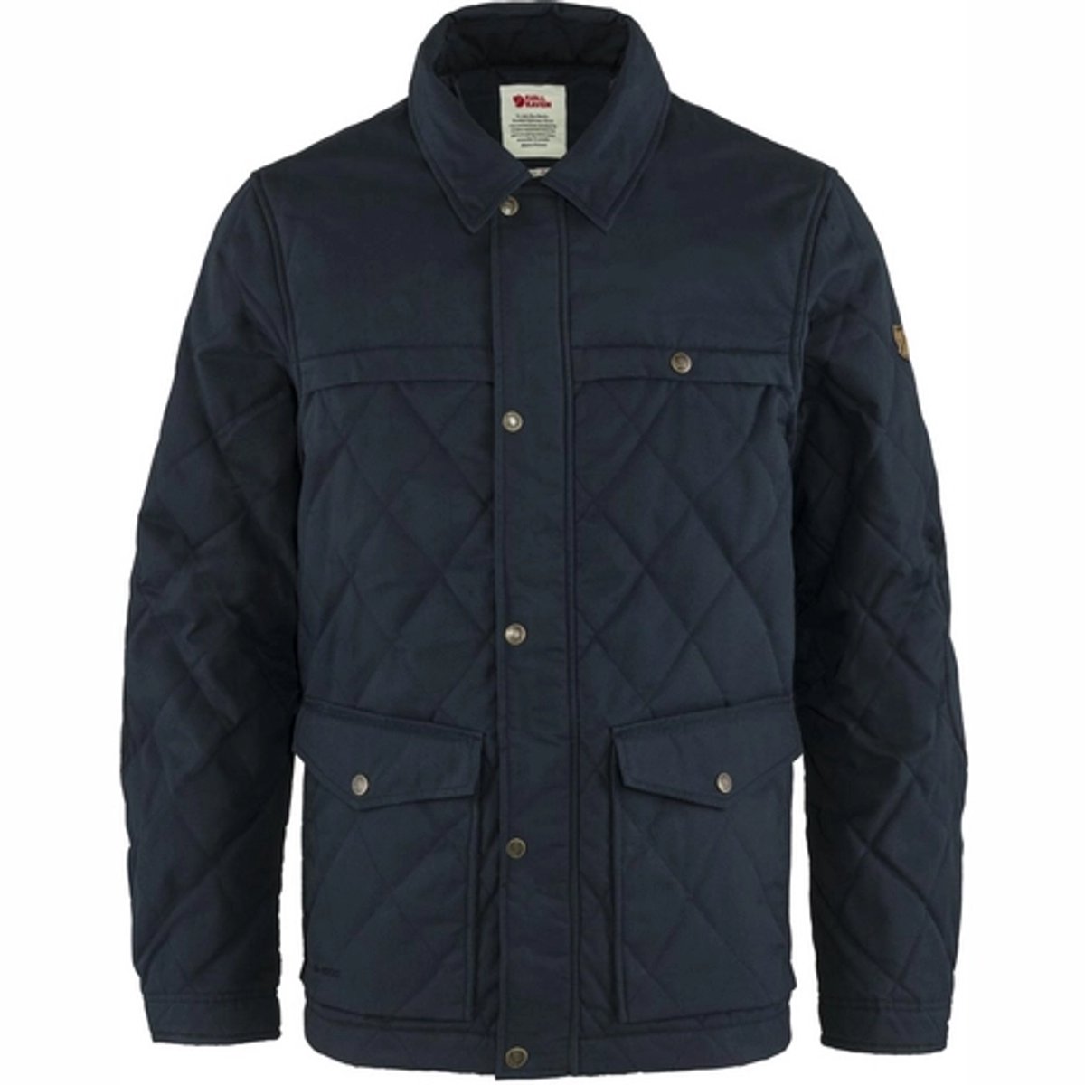 Jas Fjällräven Men Övik Wool Padded Jacket M Dark Blauw