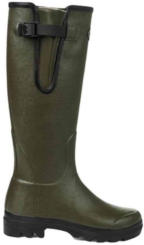 Bottes de pluie Le Chameau Vierzon Jersey Femme Vert Chameau-Pointure 35