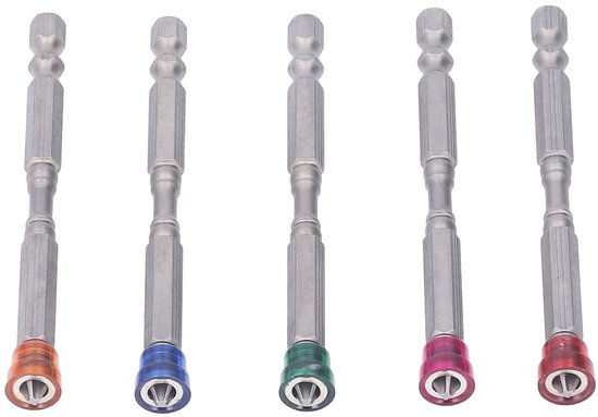 5 stks 12 Gaten Bit - 5 stks 12 Gaten Bit Opslag Strip Schroevendraaier