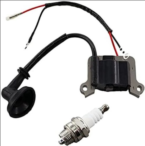 Geschikt voor Bobine met bougie voor Fuxtec bosmaaier FX-MT152, FX-MT 2 in 1, Multitool FX-MT 4 in 1, 5 in 1. van Powery — afbeelding 5
