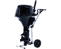 OdeSea - TX-65 - Opvouwbare Transporttrolley voor Buitenboordmotoren – Geschikt voor motoren van 2 tot 25 pk – Duurzaam en Compact