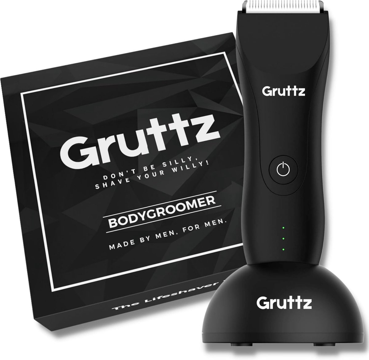 Bodygroomer voor mannen - Body Trimmer voor effectieve verzorging van de schaamstreek - Inclusief handige travelbag
