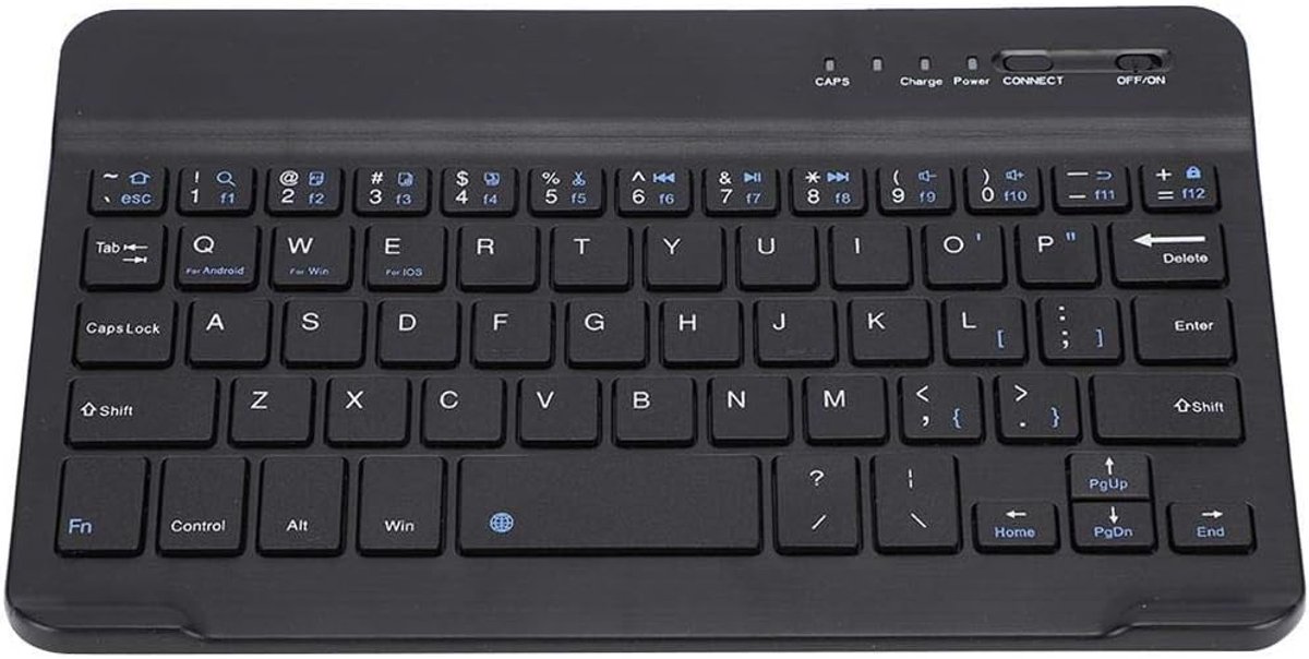 Draadloos Mini Bluetooth Toetsenbord voor 7-8 Inch Tablets en Laptops