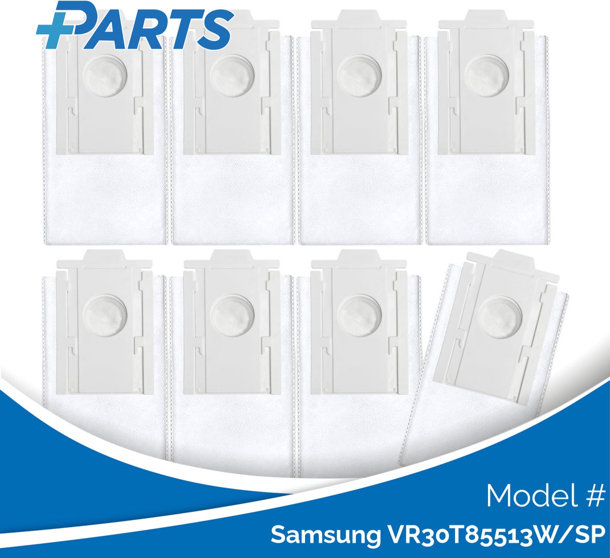 Samsung VR30T85513W/SP Stofzakken (8 Stuks, Plus.Parts® alternatief voor VCA-RDB95)