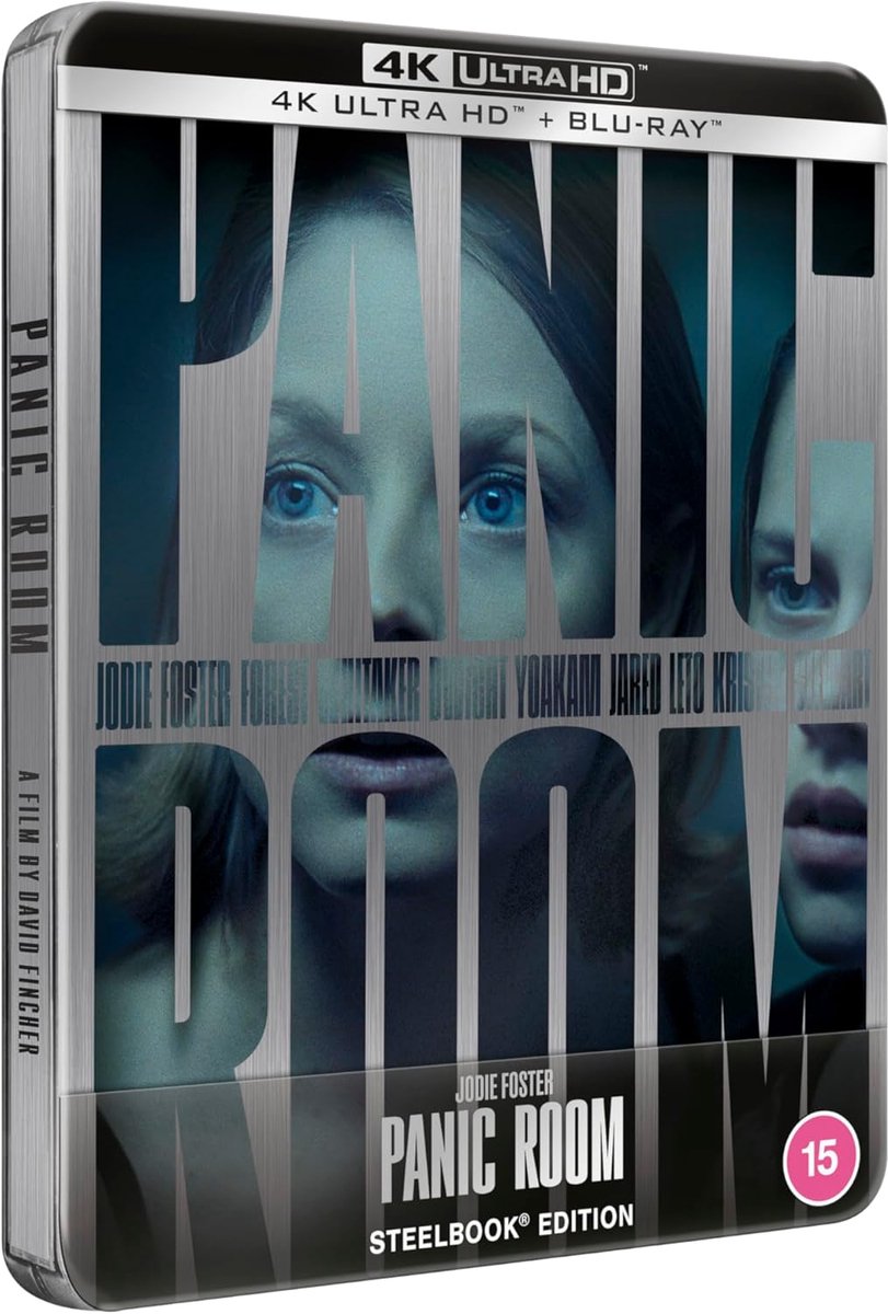 Panic Room - Steelbook Edition - 4K Ultra HD + Blu-ray - Import
