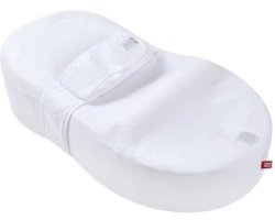 Rood kasteel/ Cocoonababy- Katoenen bloem® Wit