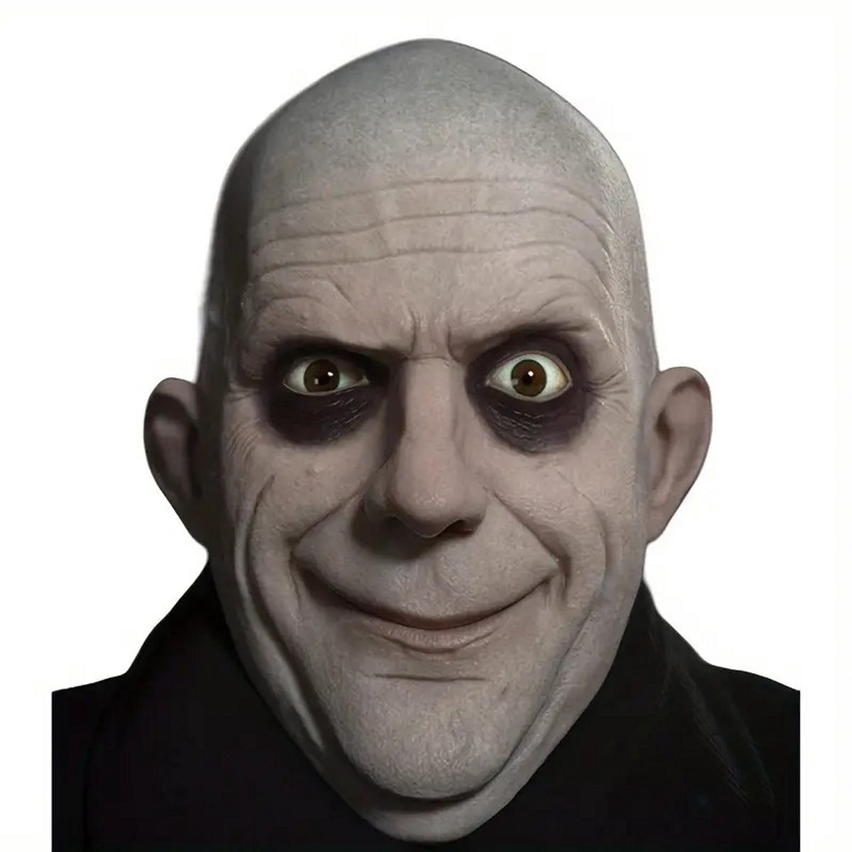 Uncle Fester masker - The Addams Family masker - Fester Addams masker - Uncle Fester kostuum - Carnaval masker - Horror masker - Scary masker - Eng masker - Sprookjes masker