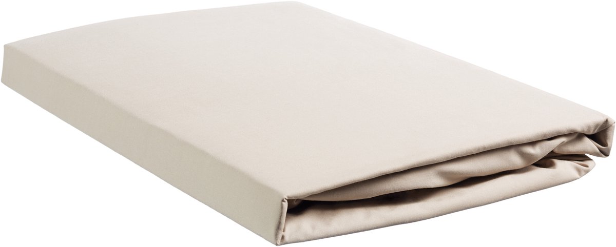 Ambiante Katoen - Splittopper Hoeslaken - 200x200 - Zand