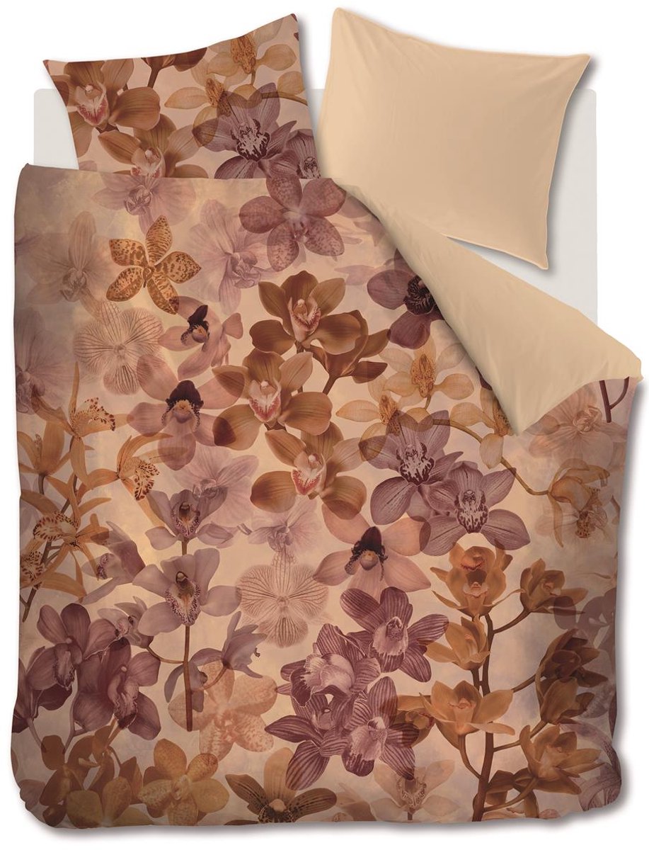 Beddinghouse Orchid dekbedovertrek - Lits-Jumeaux - 240x200/220 cm - Steenrood
