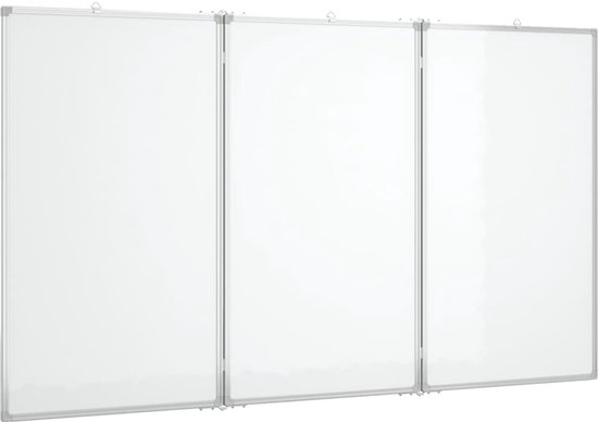 vidaXL Whiteboard magnetisch 40x30x1,7 cm aluminium, whiteboard, memobord, memobord keuken, white board, memo bord, whiteboard klein